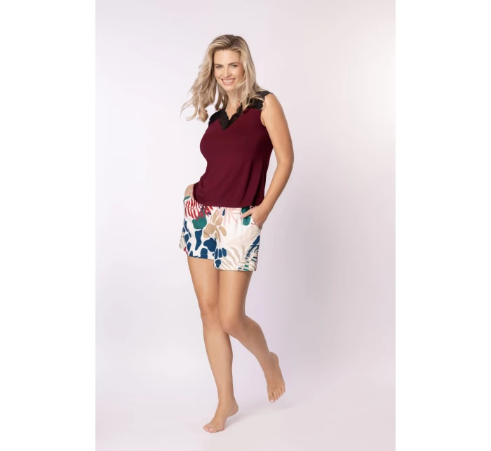 Mefemi Mix&Match Margot Čipkované pyžamové tričko S-2XL