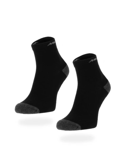 Monotox Basics členkové ponožky Active Cushion Black 2-Pack SKS20ZKWB