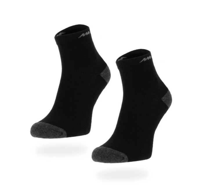 Monotox Basics členkové ponožky Active Cushion Black 2-Pack SKS20ZKWB