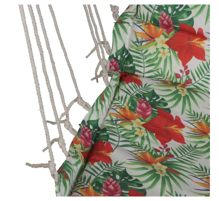 BRAZÍLSKA ZÁVESNÁ SEDACIA SEDAČKA HAMAK 100x50cm PRÍRODA S TROPICKOU DŽUNGĽOU PUSH CUSHION BRAZÍLSKA ZÁVESNÁ SEDACIA SEDAČKA HAMAK 100x50cm PRÍRODA S TROPICKOU DŽUNGĽOU PUSH CUSHION