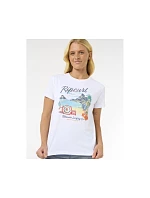 Tričko RIP CURL Crystal Standard Tee, biele Tričko RIP CURL Crystal Standard Tee, biele