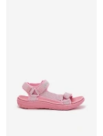Dámské Sandály Materiálové Na   Růžové model 21693267 - Lee Cooper