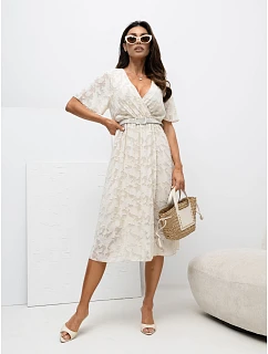 Sukienka IT SK model 22123733 beżowy - FPrice