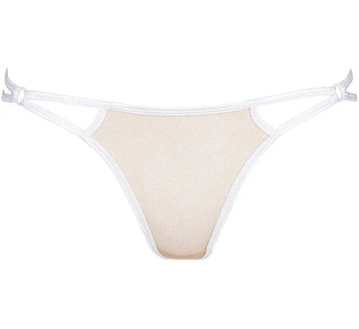 Zmyselné tangá V-8858 biela - Axami