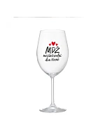 MEDZINÁRODNÝ DEŇ VÍNA - číry pohár na víno 350 ml