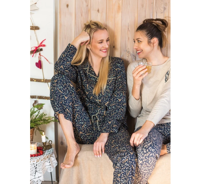 Pyžamo LNS B25 SXL dámské na zip model 21291760 - Key Pyžamo LNS B25 SXL dámské na zip model 21291760 - Key