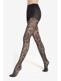 Punčocháče Trendy Floral model 21413560 40 den 24 - Gatta