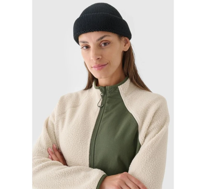 Dámska fleecová šerpa so stojacím golierom 4F 4FRAW24TFLEF362-12S Dámska fleecová šerpa so stojacím golierom 4F 4FRAW24TFLEF362-12S