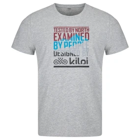 Pánske tričko TYPON-M Svetlosivá - Kilpi Pánske tričko TYPON-M Svetlosivá - Kilpi