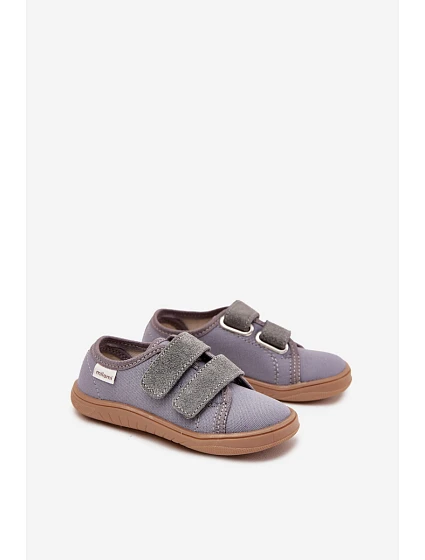 Pantofle Barefoot Chlapecké Hladké Šedé model 21705497 - Milami