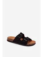Dámské pantofle s prvky černé model 22275163 - Boto