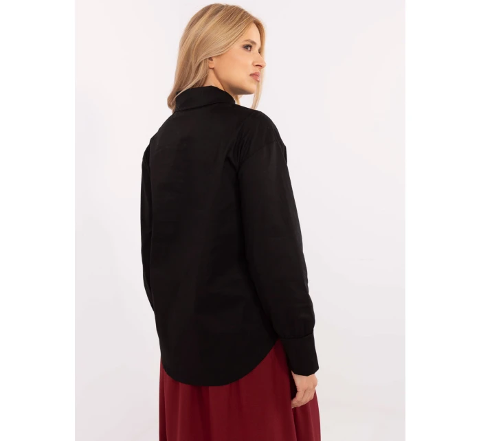 Koszula MI KS model 21798074 czarny - FPrice Koszula MI KS model 21798074 czarny - FPrice