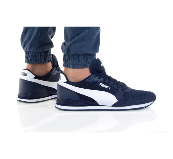 Pánske tenisky St Runner V3 Mesh M 384857 02 Dark Blue with White - Puma