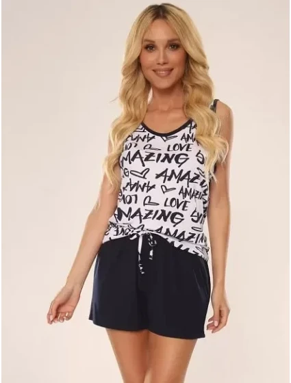 Dámske pyžamo DE LAFENSE 611 Amazing S-2XL Dámske pyžamo DE LAFENSE 611 Amazing S-2XL