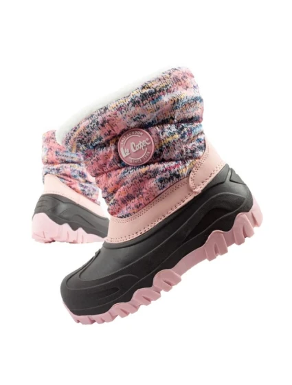 Detské zimné snehové topánky Lee Cooper zateplené pre dievčatá Detské zimné snehové topánky Lee Cooper zateplené pre dievčatá