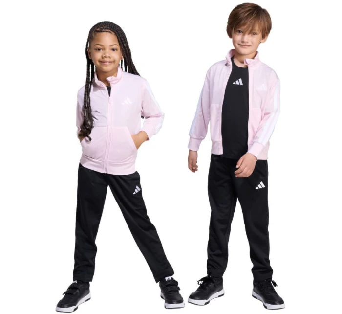 Dětské tepláky Essentials pink and black model 21727006 - ADIDAS Dětské tepláky Essentials pink and black model 21727006 - ADIDAS