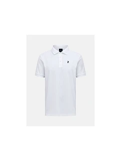 Pánske tričko PEAK PERFORMANCE M Vespar Polo, biela farba