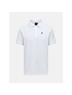 Pánske tričko PEAK PERFORMANCE M Vespar Polo, biela farba