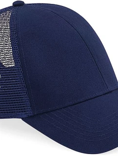 Beechfield B 60N 6-panelová čiapka Bio Trucker 53.0060 oxford navy
