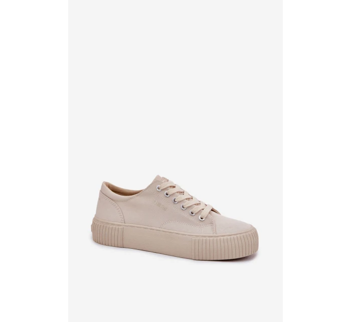 Dámské Textilní Tenisky Big Star model 21693225 Béžové - Big Star Shoes