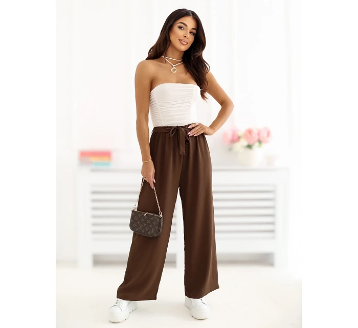 Spodnie CS SP model 22099837 ciemny brązowy - FPrice