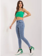 Spodnie jeans NM SP L12.14X niebieski