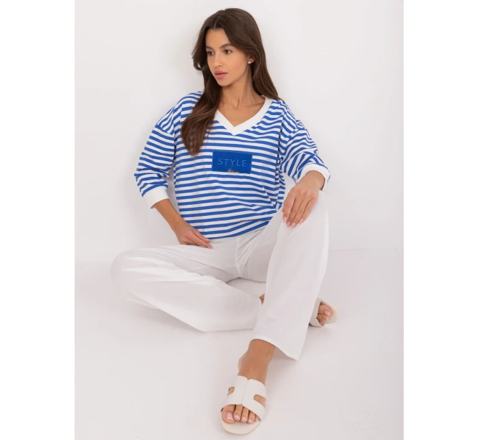 Blúzka RV BZ 9579.70 kobaltovo modrá Blúzka RV BZ 9579.70 kobaltovo modrá