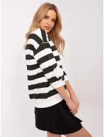 Blúzka RV BZ A430.60 čierna a biela Blúzka RV BZ A430.60 čierna a biela