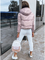 Dámska krátka zimná bunda LOLAROSE pink Dstreet TY3683