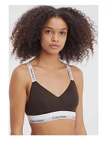 Dámska podprsenka QF7030E BKC tm.hnedá Calvin Klein