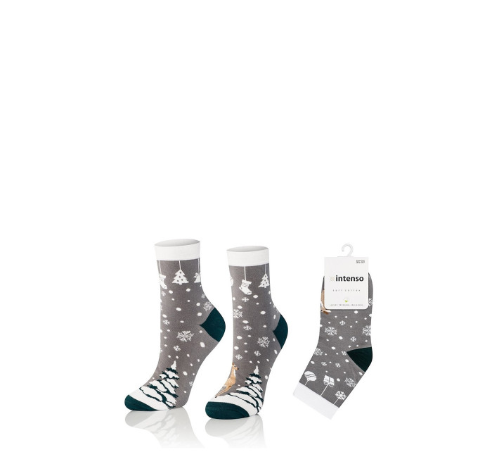 Dámske ponožky Intenso 0365 Special Collection Sviatočné 35-40