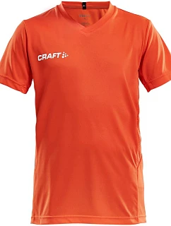 Squad Go Jersey Solid Jr Dětské sportovní tričko s výstřihem do V model 22468854 - Craft Teamwear