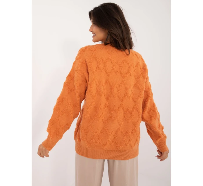 Sweter AT SW model 20459083 pomarańczowy - FPrice