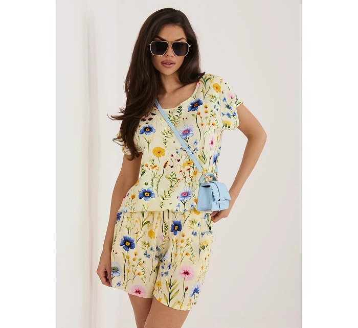 Šortky D73771M62489KD svetložltá Šortky D73771M62489KD svetložltá