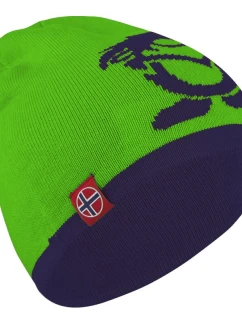 Trollkids Detská zimná čiapka pletená pre dievčatá/chlapcov zelená (920-100)