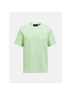 Tričko Original Small Logo Tee model 22231766 zelené - Peak Performance