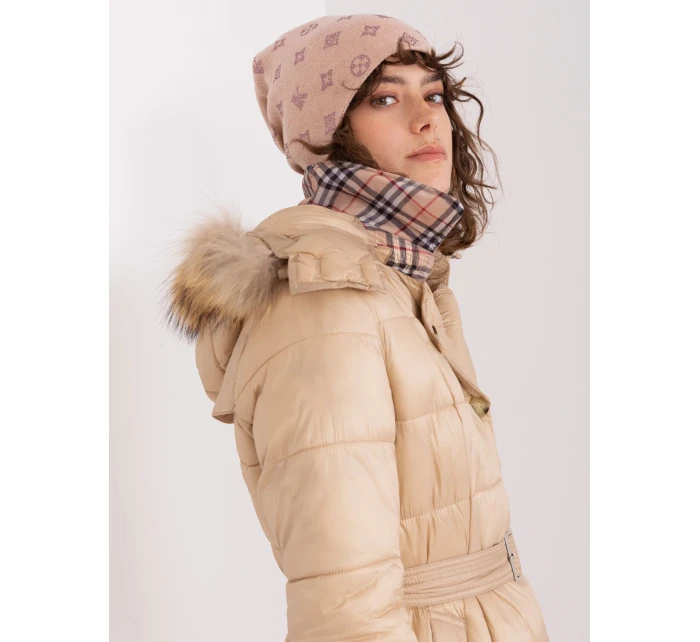 Czapka AT CZ model 19014883 jasny różowy - FPrice Czapka AT CZ model 19014883 jasny różowy - FPrice