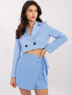 Spódnica MI SD model 20913004 jasny niebieski - FPrice