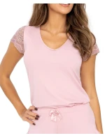 Pyžamo Celine 1/2 Powder Pink - Donna