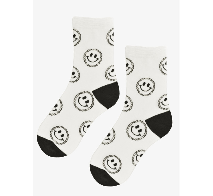 NOVITI Ponožky SB047-W-03 White