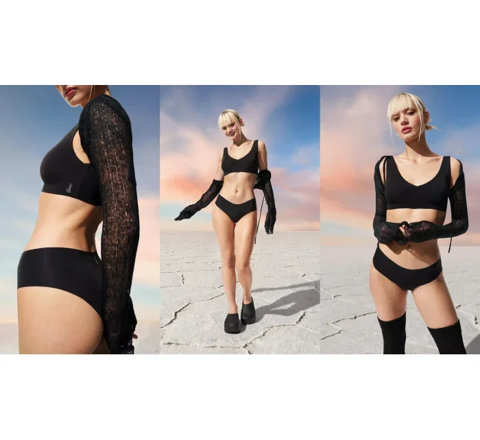 ZERO Feel 2.0 Bralette - BLACK - čierna 0004 - SLOGGI