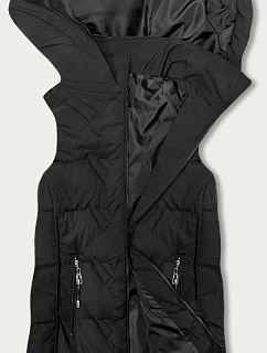Dámska mikina s kapucňou S'West Black (B8175-1)