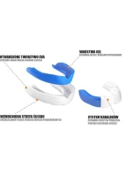 chránič + krabička bílá a modrá | model 21437995 - DBX Bushido