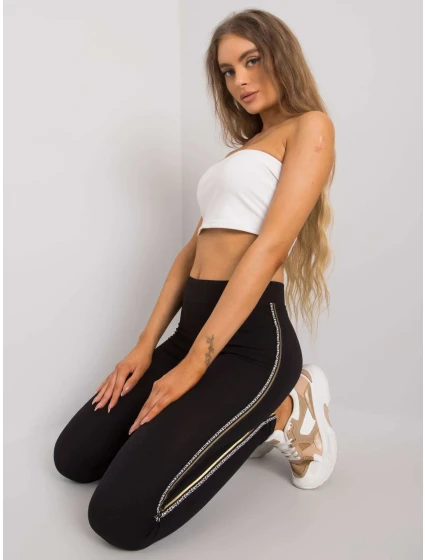 Legíny LA LG T 10.21 čierna a zlatá