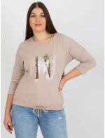 Blúzka RV BZ 8182.03X béžová