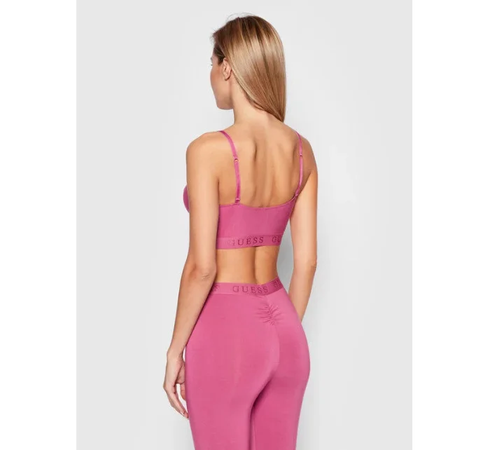 Dámska športová podprsenka O1BC20JR06U - G413 - Ružová - Guess Dámska športová podprsenka O1BC20JR06U - G413 - Ružová - Guess