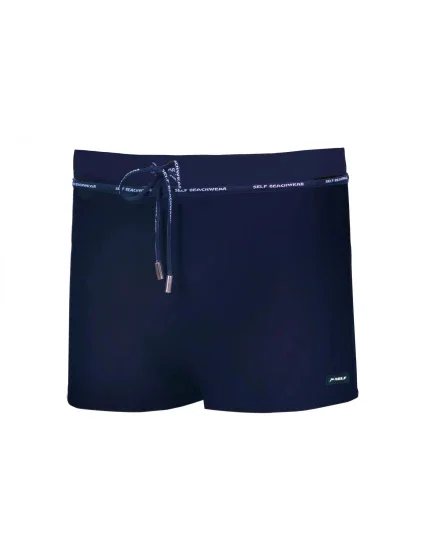 Pánské plavky model 18339775 6 tm.modrá - Self