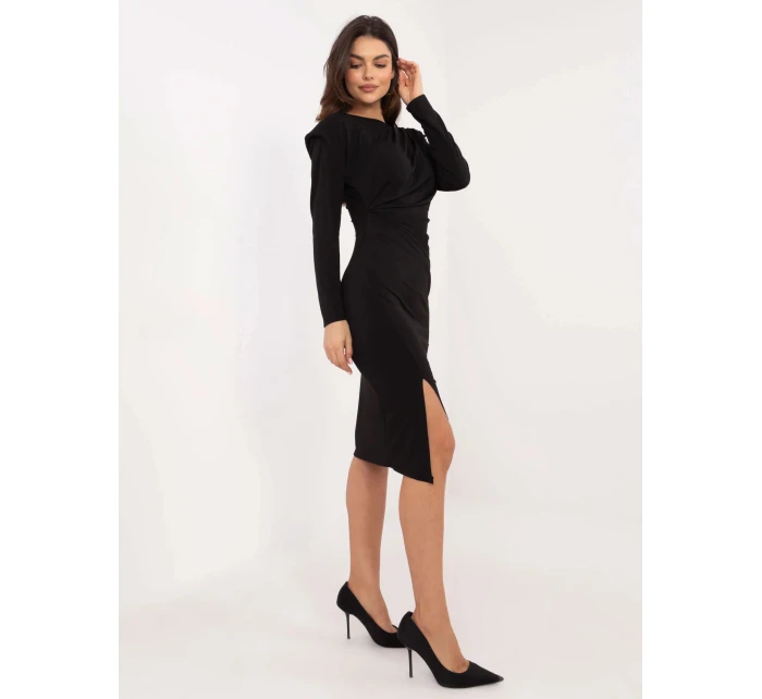 Dámské šaty DHJ SK model 20965284 Černá - FPrice Dámské šaty DHJ SK model 20965284 Černá - FPrice