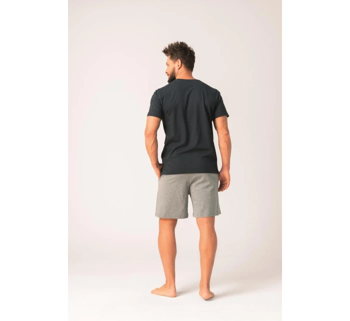 Pánske pyžamo Key MNS 637 A26 cr/r 3XL-4XL