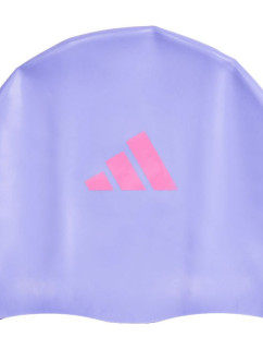 Plavecká čiapka adidas s 3 prúžkami Jr IM1045